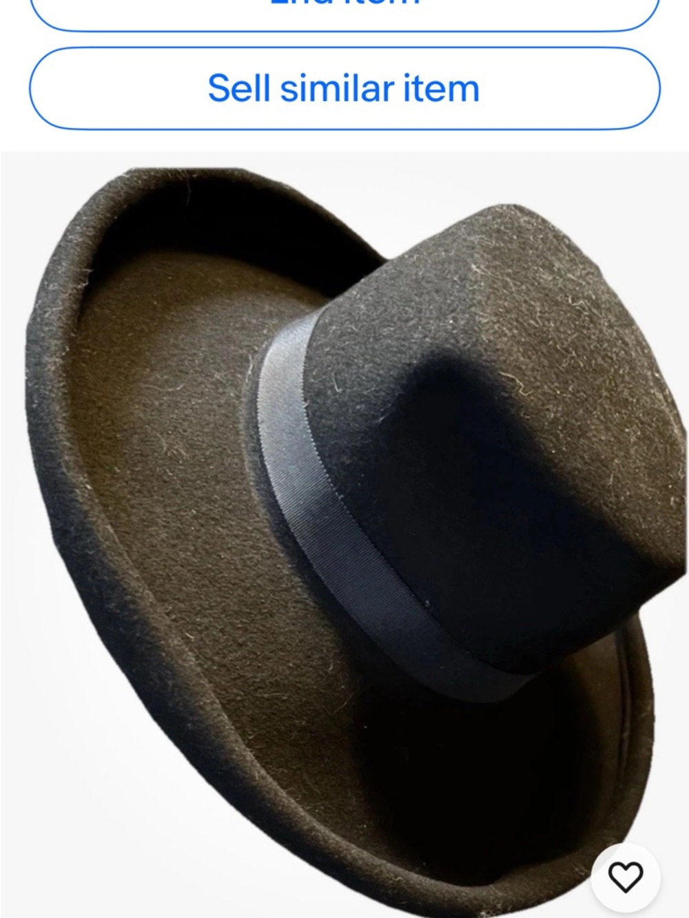 Classic Black Wool Fedora Hat with Ribbon Band